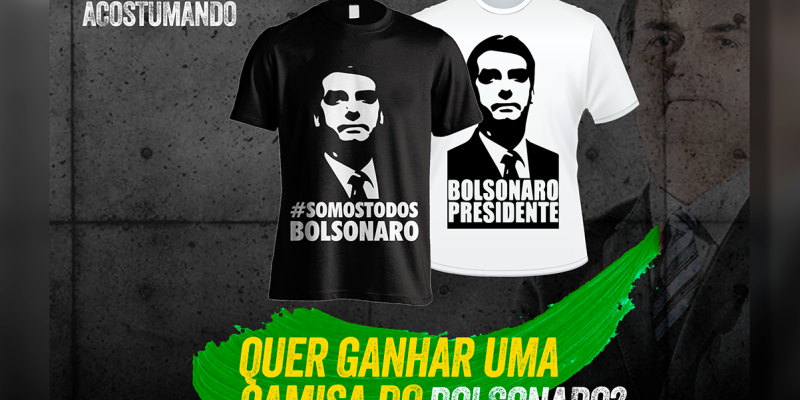 Camisa Personalizada - Bolsonaro