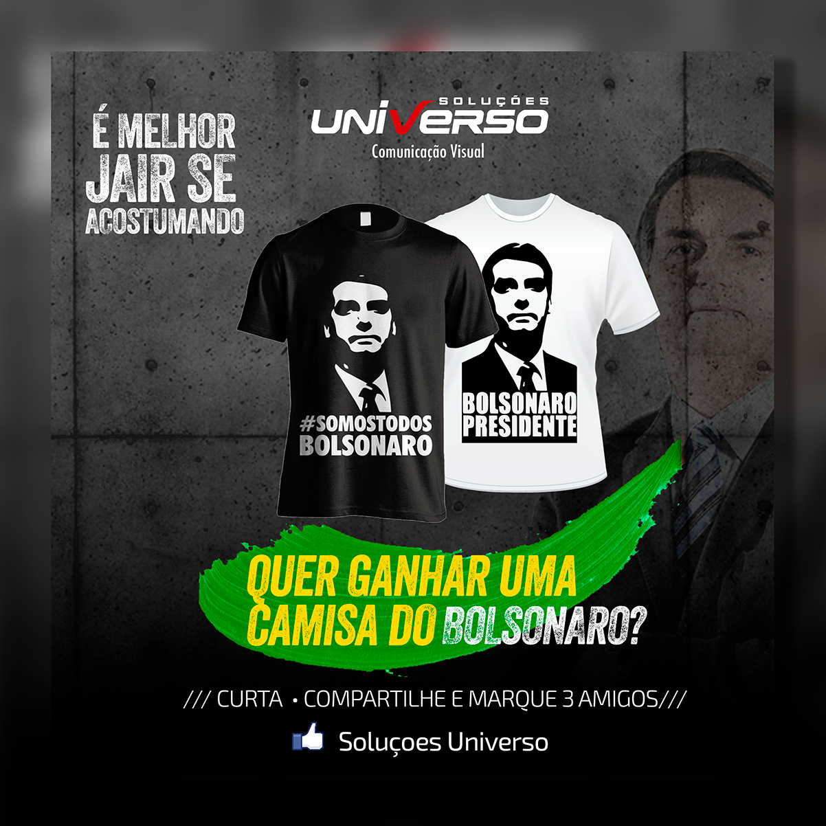 Camisa Personalizada - Bolsonaro